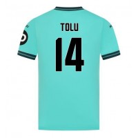 Wolves Tolu Arokodare #14 Vonkajší futbalový dres 2025-26 Krátky Rukáv